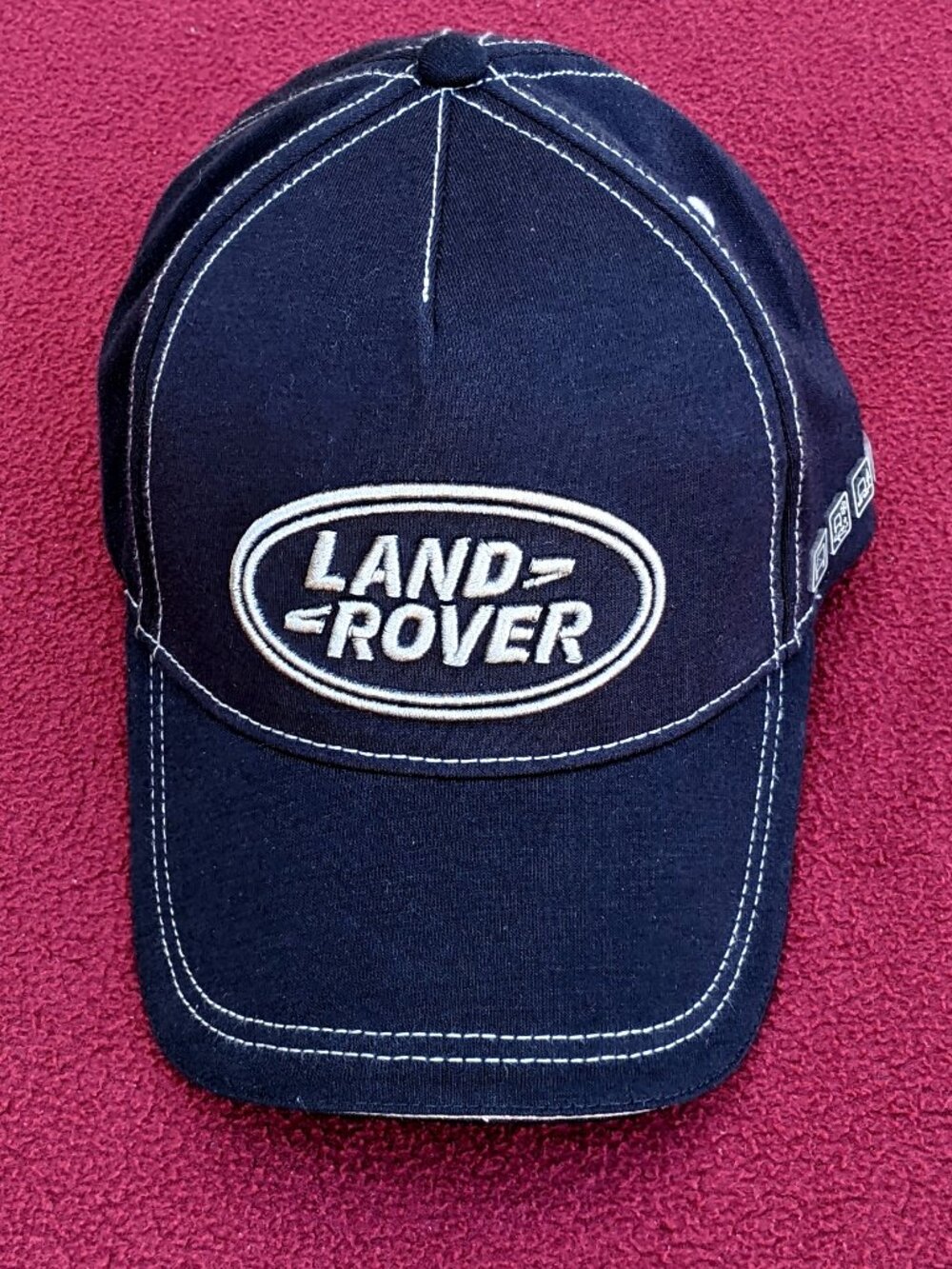 very nice land rover dealership strap back baseball cap
